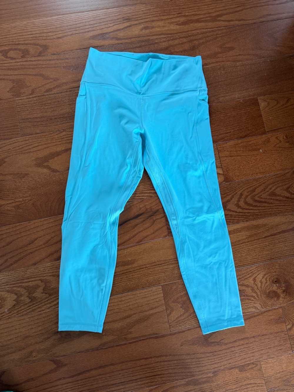 lululemon athletica Light Blue/Turquoise High-Rise Leggings